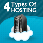 The 4 types of web hosting