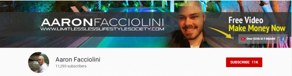 Youtube Influencer: Aaron Facciolini
