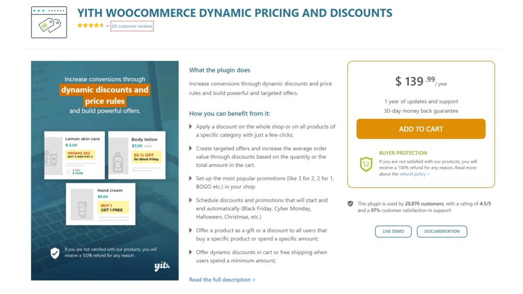 YITH WooCommerce Dynamic Pricing Plugin