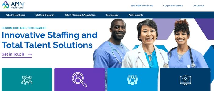 AMN Healthcare - manage IT service provider