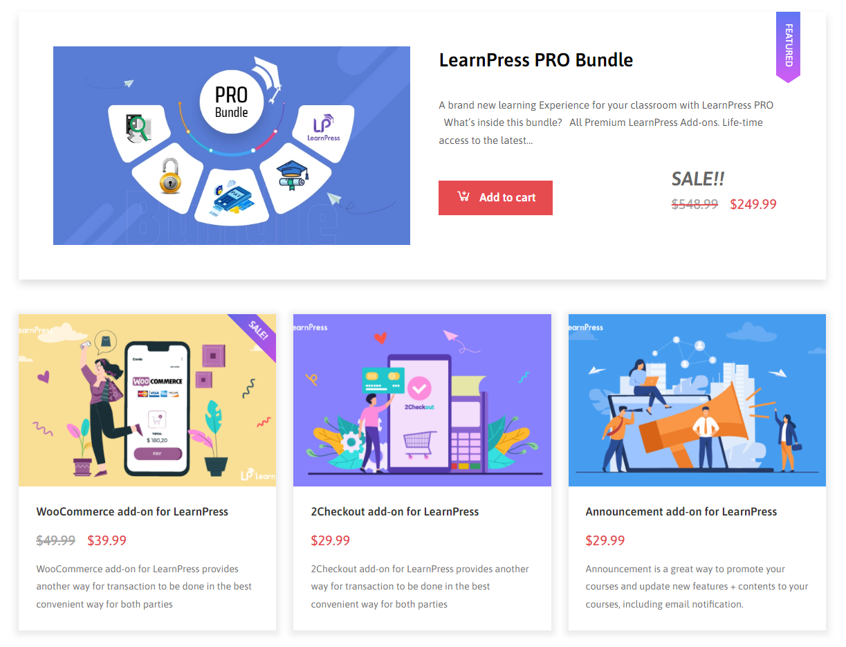 LearnPress LMS Addons Add-on Plugin Wordpress Instant Delivery Paid 