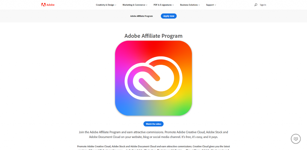 Adobe Affiliate Program