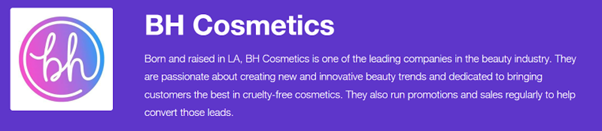 BH Cosmetics Affiliate Program