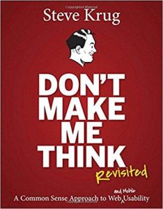 Best Ecommerce Books - Don’t Make Me Think Revisited – Steve Krug