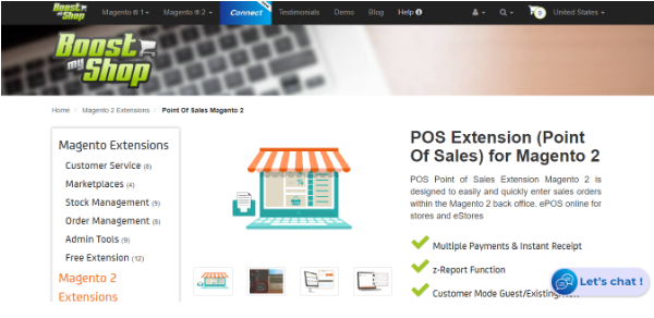 Magento 2 POS Extension by Boost My Shop