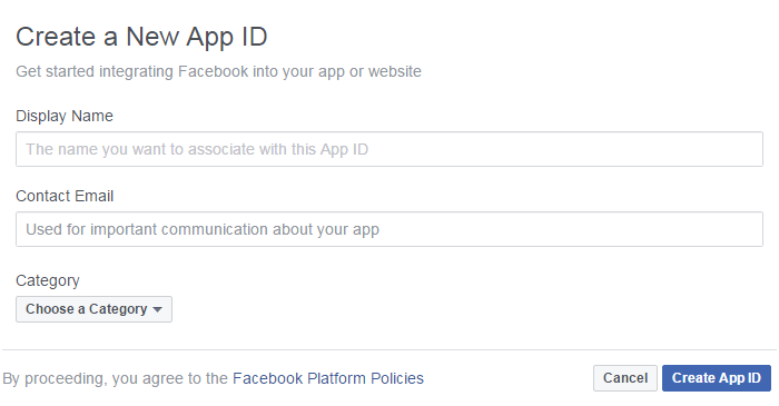 Integrate Magento 2 Facebook App ID