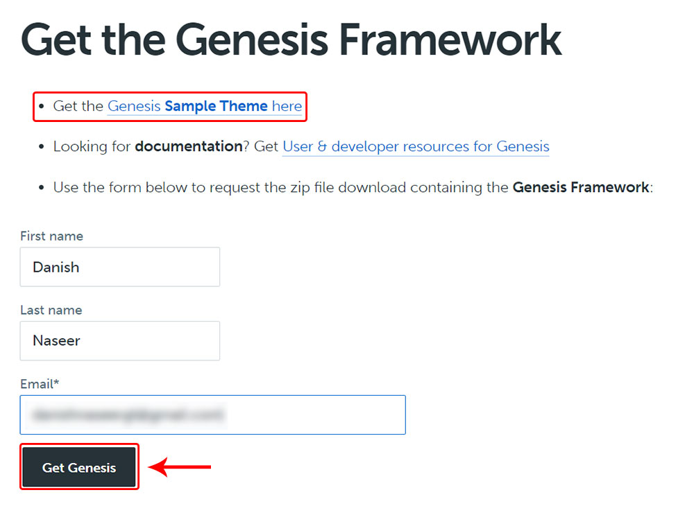 Genesis-Framework-Form