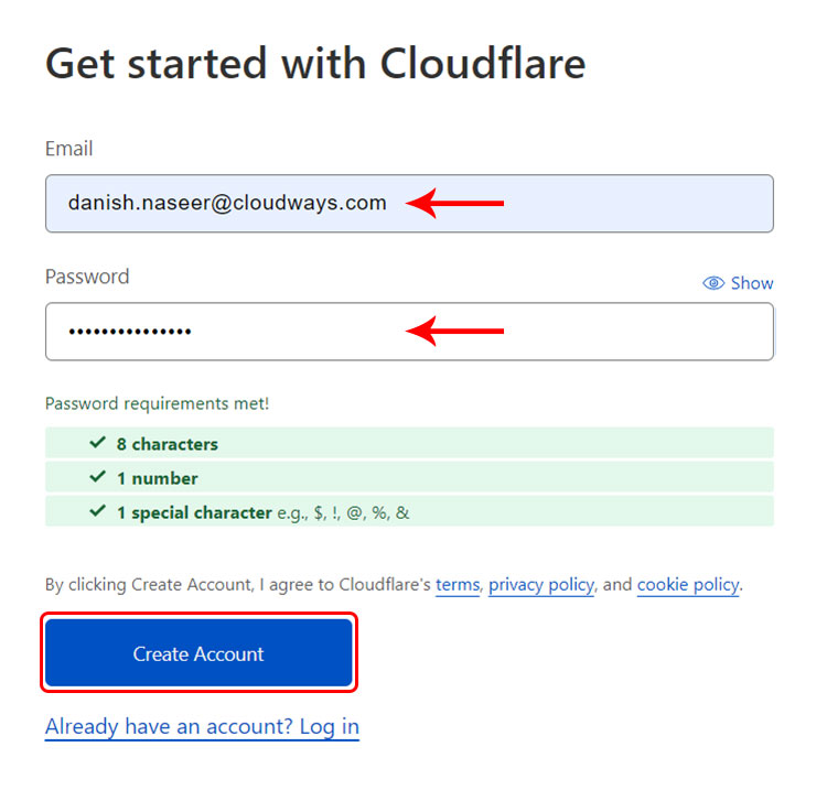Get started with Cloudflare
