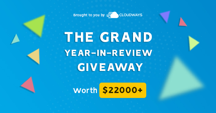 Grand year-in-review Giveaway