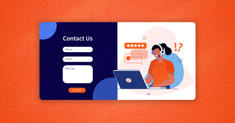 Magento 2 Contact Form Banner