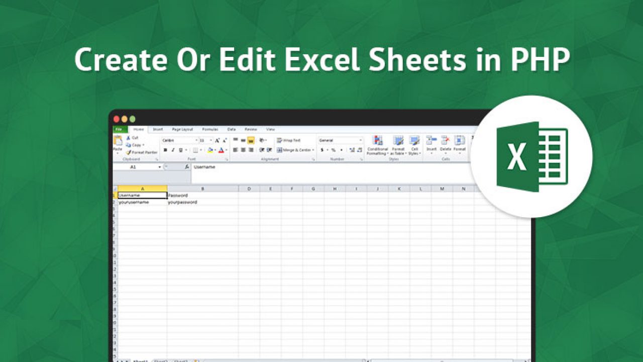 How to Create and Modify Excel Spreadsheets in PHP