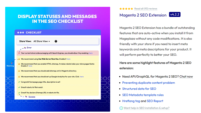 Magento 2 SEO Extension by Mageplaza