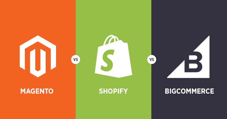 shopify vs magento 2 vs bigcommerce