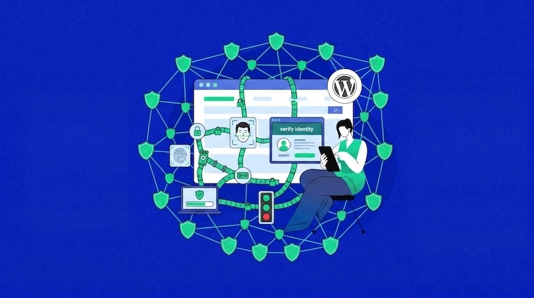 Security layers protecting multiple WordPress client sites for an agency
