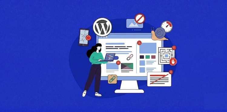 Common WordPress website design mistakes and how to fix them for better UX.