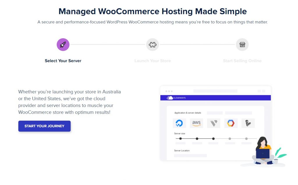 Managed WooCommerce Hosting by Cloudways