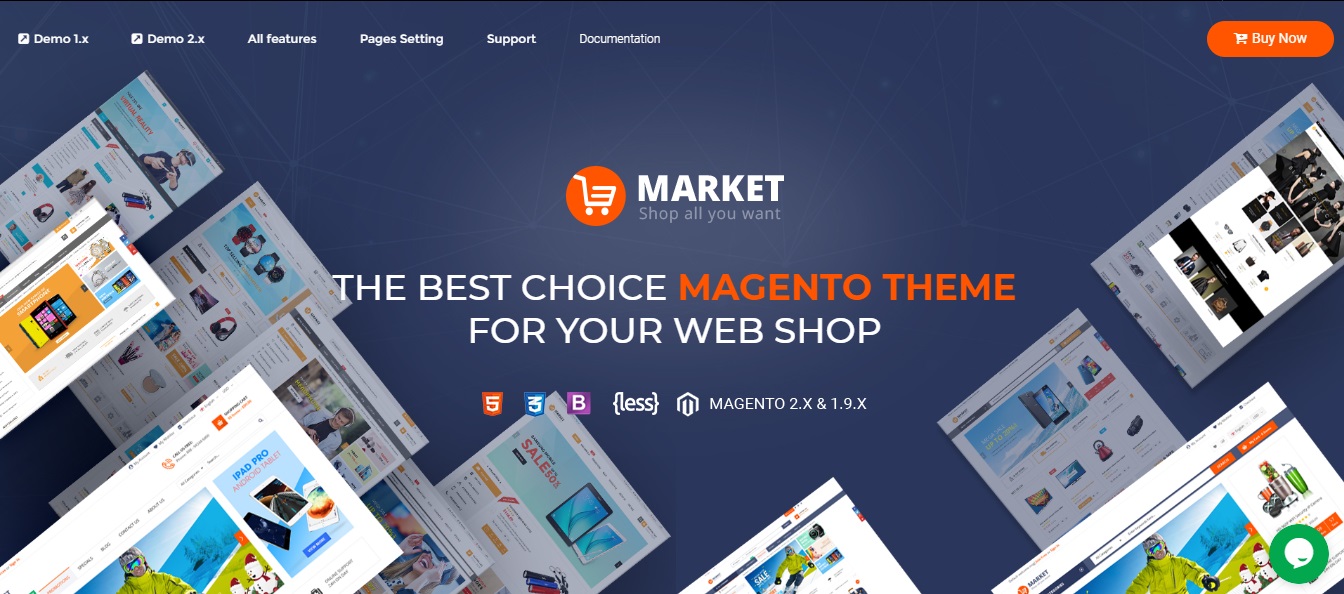 Market – Premium Responsive Magento Theme