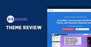 Materialis WordPress Theme