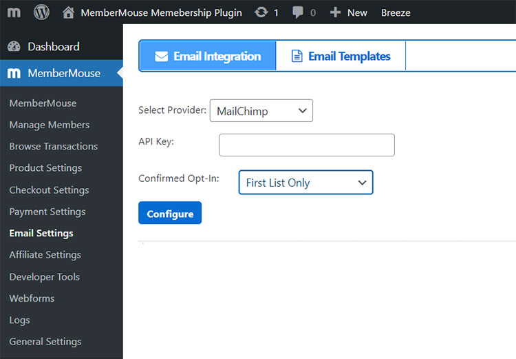MemberMouse-Email-Settings