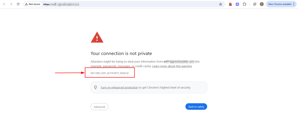 How to Fix NET::ERR_CERT_AUTHORITY_INVALID Error (Guide)