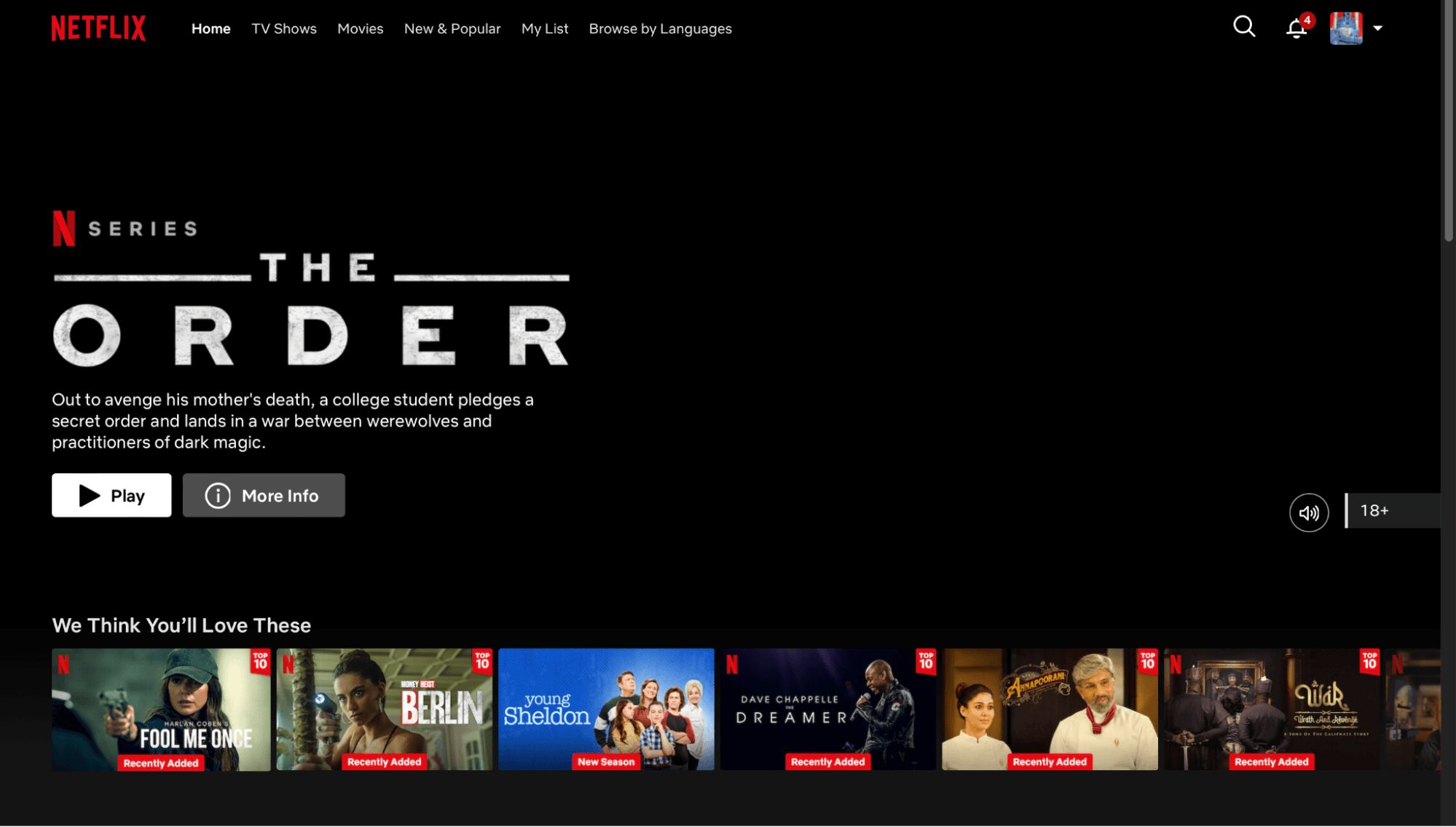 Netflix uses node.js