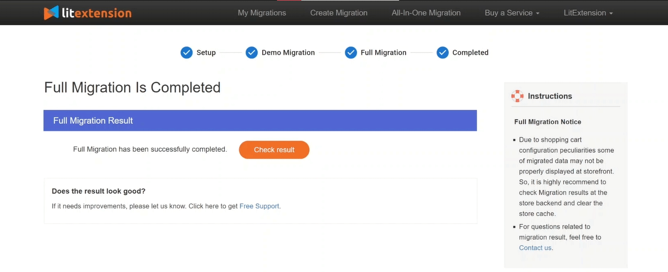 Full migration for OpenCart to WooCommerce