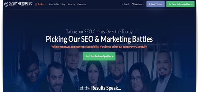 OverTheSeoTop online marketing agency