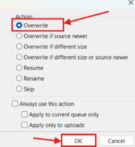 Overwrite the files | The Official Cloudways Blog