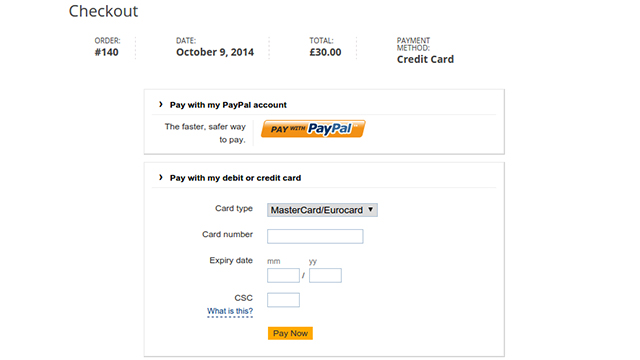 PayPal Pro CC Payment Gateway WooCommerce Addon