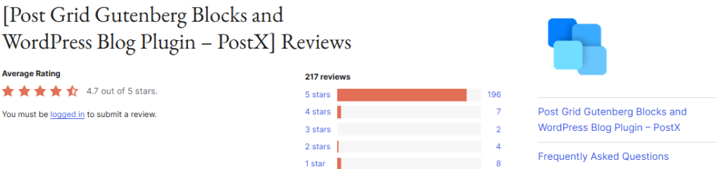 Post Grid Gutenberg Blocks and WordPress Blog Plugin Ratings | The ...