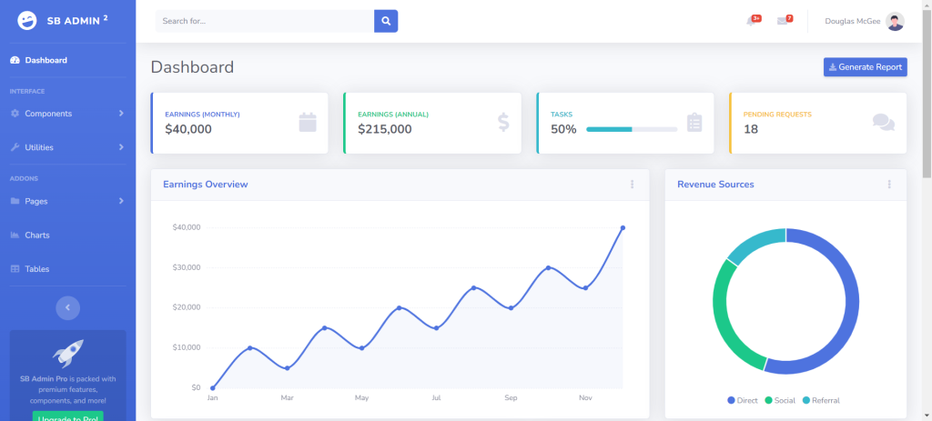 How to Build a PHP Admin Dashboard With Bootstrap 5