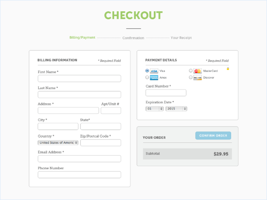 Simplified Checkout