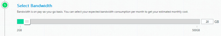 Select Bandwidth