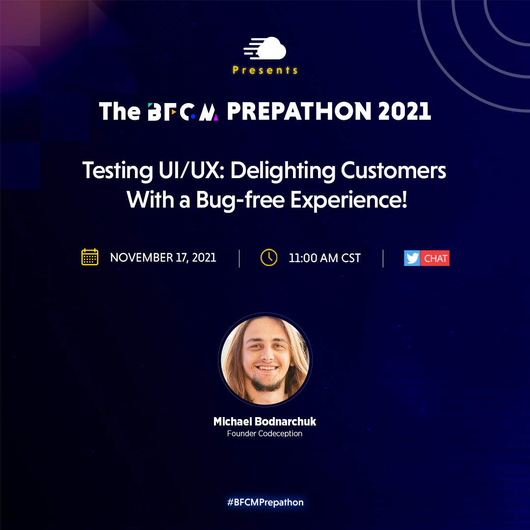 Testing UI and UX - Delighting Customers with a Bug-Free Experience Live Session 2