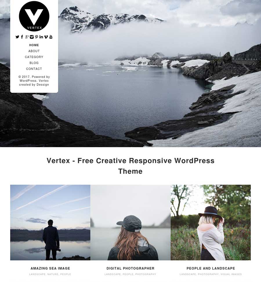 Vertex WordPress Theme