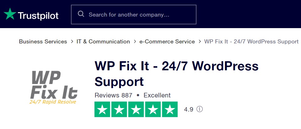 WP fix it rating