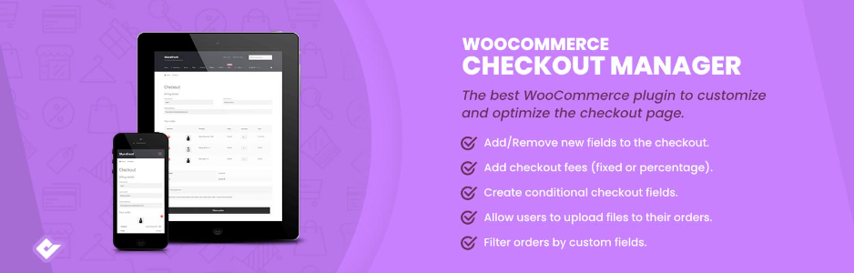 WooCommerce checkout manager plugin