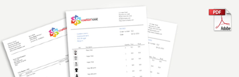 woocommerce pdf invoice and packing slips