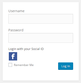 WooCommerce social login icons
