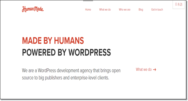 WordPress Agency Human Made
