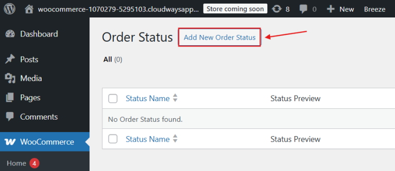How to Create, Add & Update WooCommerce Custom Order Status