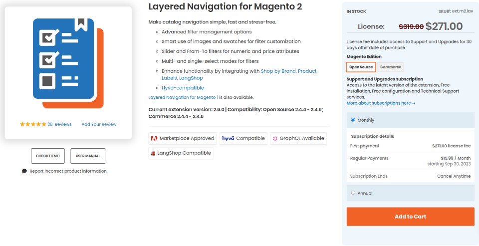 aheadworks magento layered navigation extension