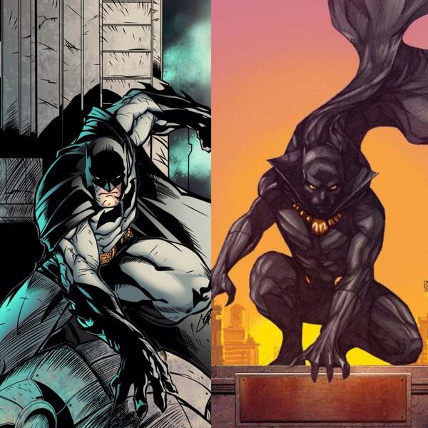 Batman Vs Black Panther