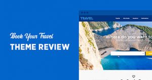 book your travel wordpress theme review