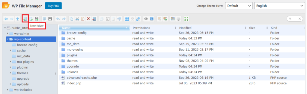 Access Server Files Through WordPress File Manager Plugin