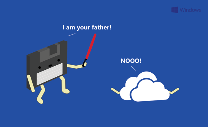 Cloud vs floppy