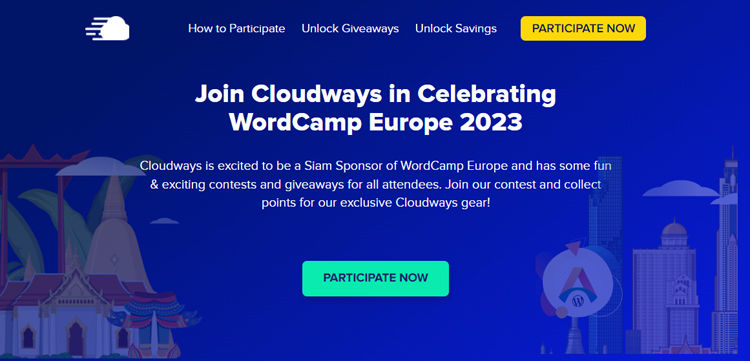 cloudways wordcamp eu 2023 sponsor