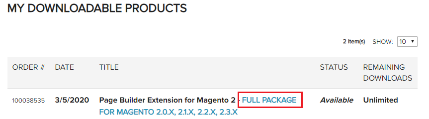 download magento page builder
