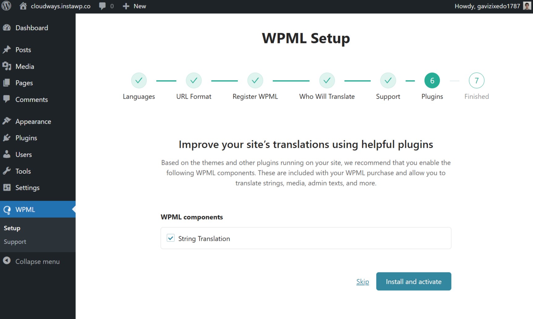 enable string translation