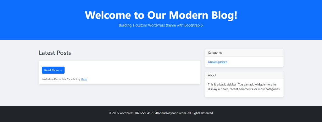 How to Build a WordPress Bootstrap Theme (7 Easy Steps)